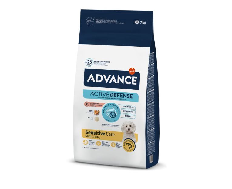 Advance Mini Sensitive Salmão - 7 kg