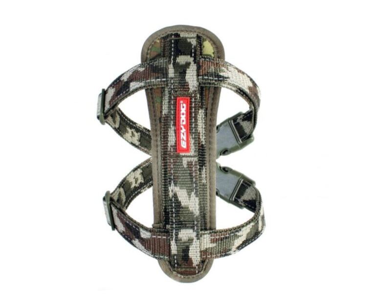 Peitoral EzyDog Chest Plate Harness Camuflado