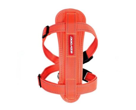 Peitoral EzyDog Chest Plate Harness Laranja