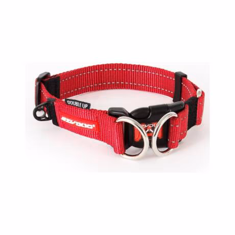 A coleira EsyDog Double Up Vermelho oferece um conforto e um resistencia acima do normal.