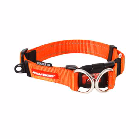 A coleira EsyDog Double Up Laranja oferece um conforto e um resistencia acima do normal.