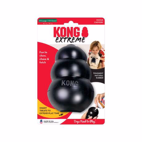 O KONG Extreme é a versão mais durável do nosso brinquedo KONG original.