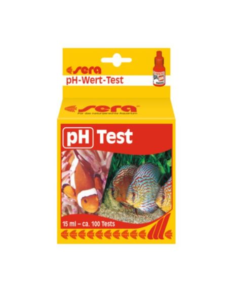 O sera pH Test serve para pedir o pH da água. Além disso, o pH indica se a água é alcalina, neutra ou ácida.