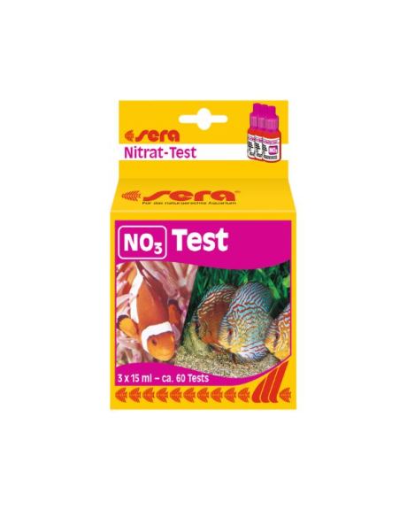 O sera teste de nitratos (NO3) está suficiente para aproximadamente 60 leituras.