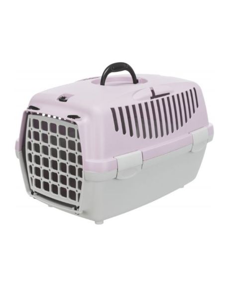 Transportadora Capri Lilás ClaroCinza Claro pCães Pequenos e Gatos