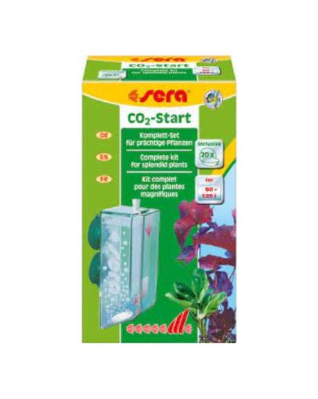 Sera CO2-Start prático e simples pode estar integrado no aquário e utilizado sem quaisquer problemas, até mesmo por principiantes sem experiência.