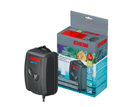 Eheim Bomba de ar 400 é uma bomba de ar produz um fluxo de ar cuidadosamente regulado para o seu aquário.