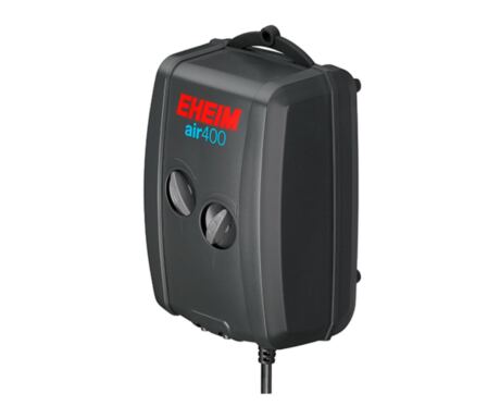 Eheim Bomba de ar 400 é uma bomba de ar produz um fluxo de ar cuidadosamente regulado para o seu aquário.