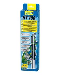 O Aquecedor Tetra HT 100 W com regulação, indicado para aquários entre 100 e 150 Litros e apenas com 100w de potência.
