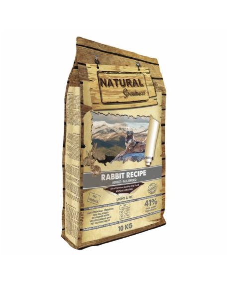 Ração Natural Greatness Coelho Light