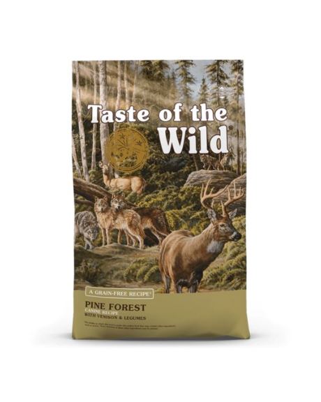 Taste of the Wild Pine Forest Aulto Veado e Cordeiro