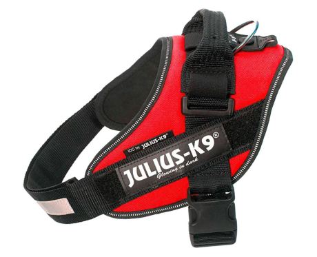 Arnês Julius K9 IDC vermelho