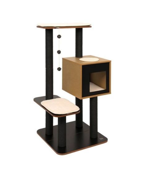 Arranhador Vesper High Base Preto Catit