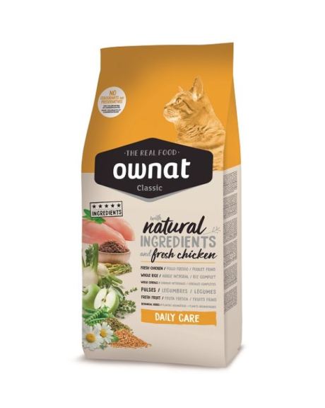 Ração Ownat Classic Daily Care para Gatos