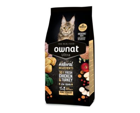Ração Ownat Ultra para gato jovem esterilizado