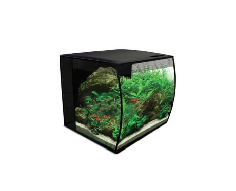 O Kit Aquario Fluval Flex são a nova série de aquário Fluval Flex, portanto oferece um estilo contemporâneo com o distinto vidro frontal côncavo. 