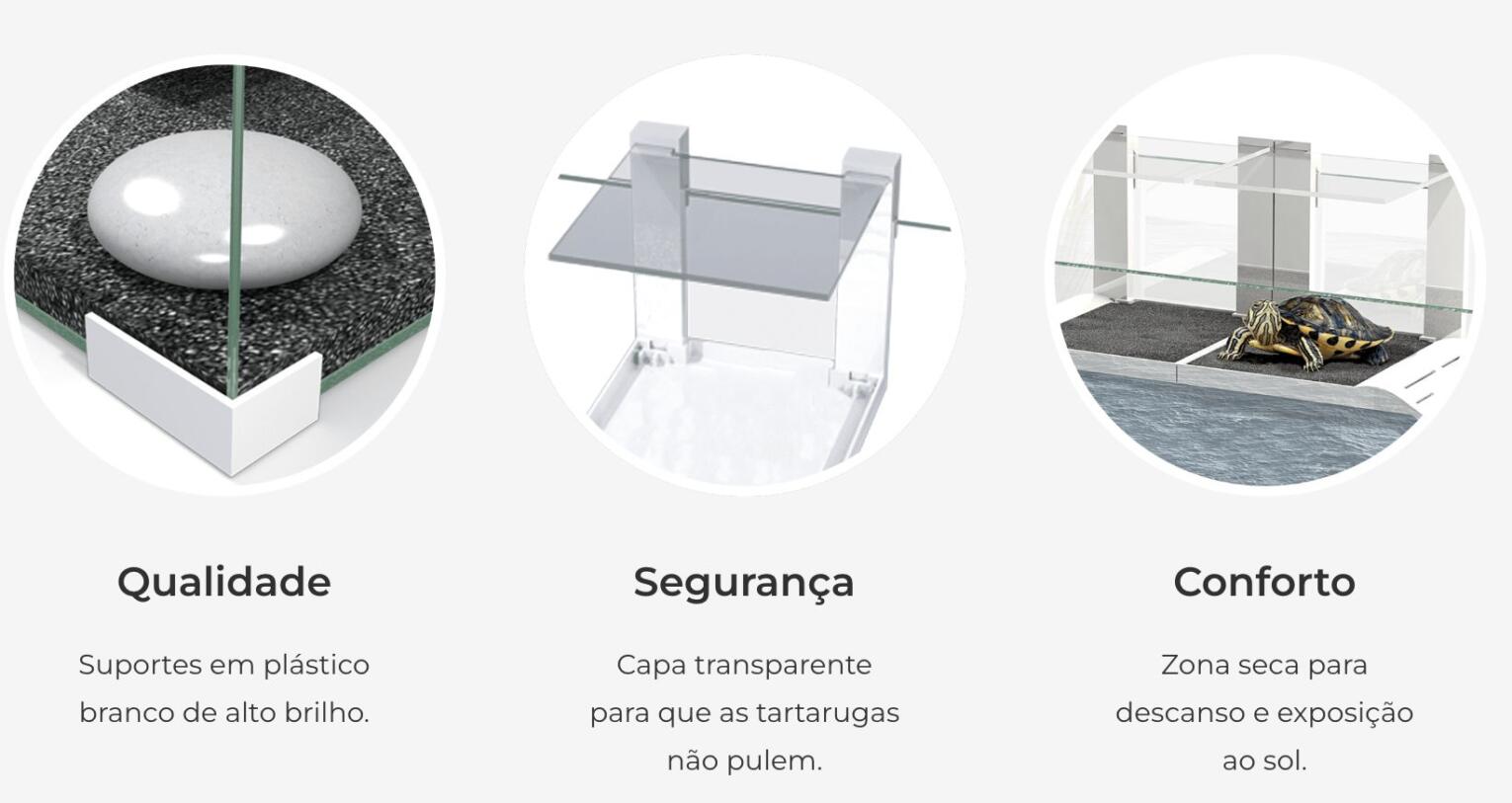 Terrário Tartarium com qualidade, segurança, conforto e filtração nova geração