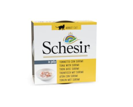 Schesir Gato Atum com Surimi em Geleia