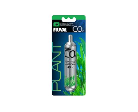 A Garrafa CO2 45g Fluval Plant é a peça de reposição para o Kit CO2 45g Fluval Plant.