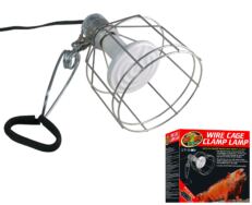 A Wire Cage Clamp Lamp Zoo Med é um acessório ideal para todas as lâmpadas incandescentes ou emissores de calor de cerâmica.