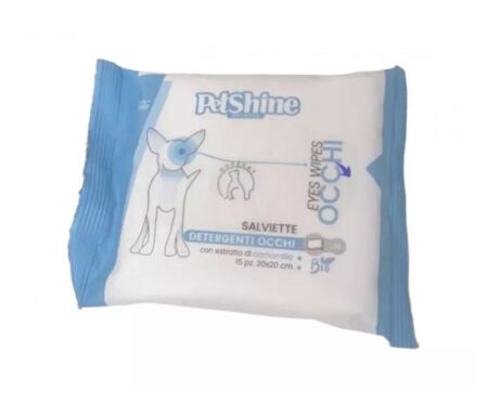 Toalhitas Petshine para Limpeza dos Olhos