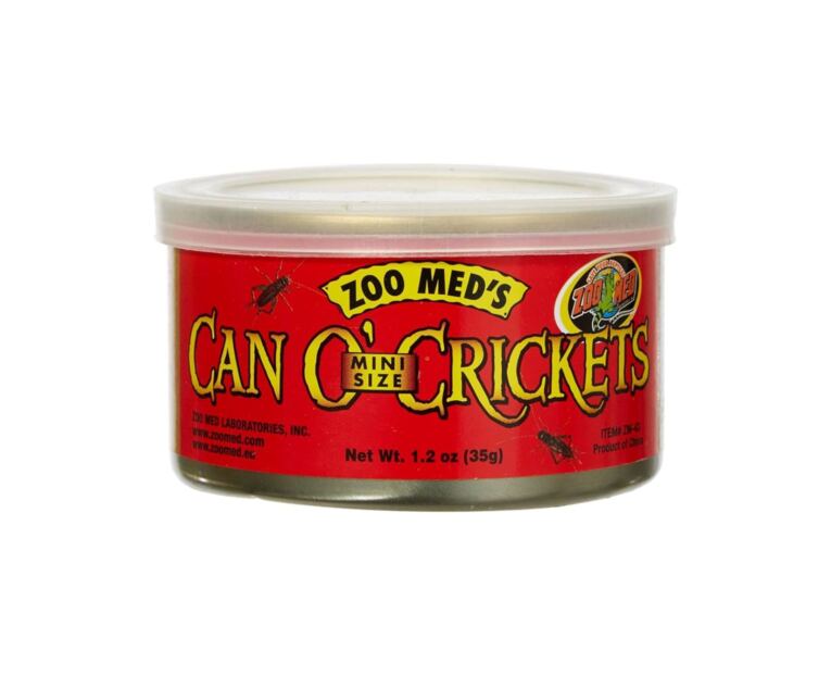 Zoo Med Can O’ Mini Size Crickets 35gr