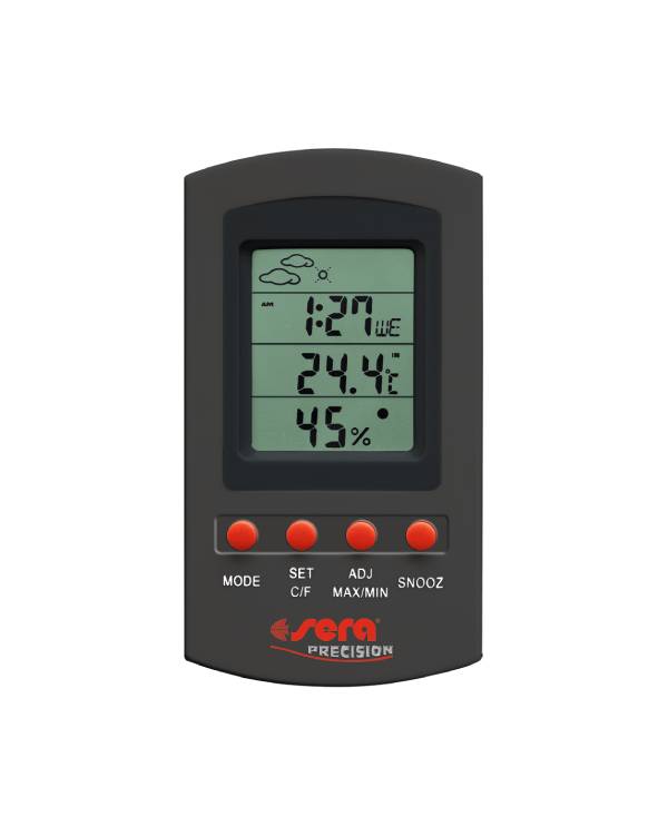 Mostrador sera reptil thermometer/hygrometer