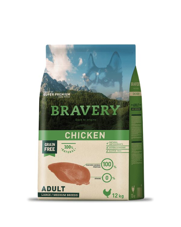 Bravery Chicken Adult Medium-Large Grain Free
