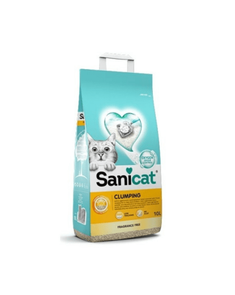 sanicat clumping fragance free front