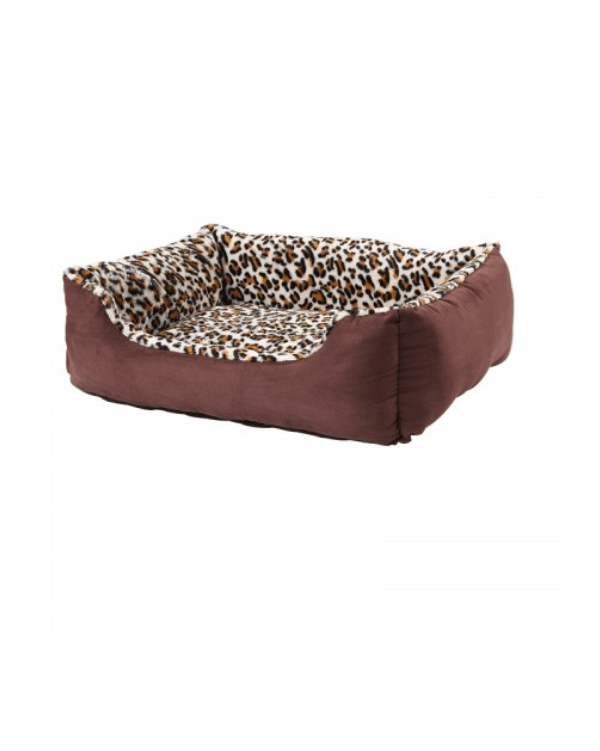 Cama Rectangular Delux  Castanho S-17,5 x 38 x 48