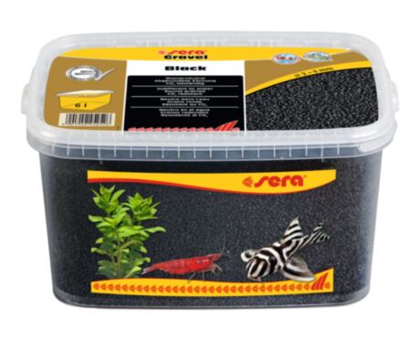 Substrato Sera Gravel Black