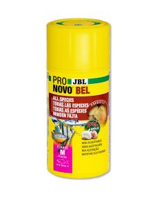 JBL ProNovo Bel Flake M é um alimento pré-biótico flutuante para peixes de aquário.