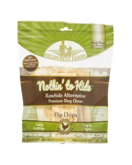 Nothin to Hide Flip Chips 8 unidades - 240g frango