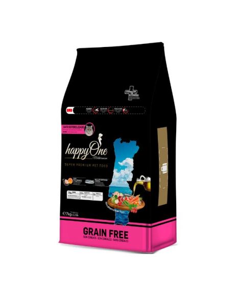 happyOne Mediterraneum Gato Esterilizado Sardinha
