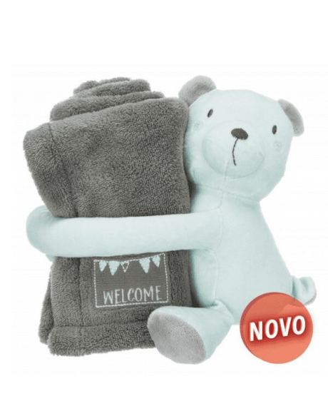 conjunto junior manta cinza