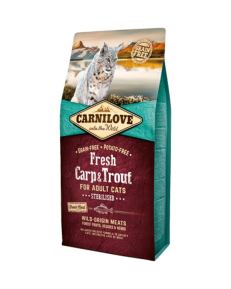 Carnilove Cat Adult Sterilised Fresh Carp & Trout