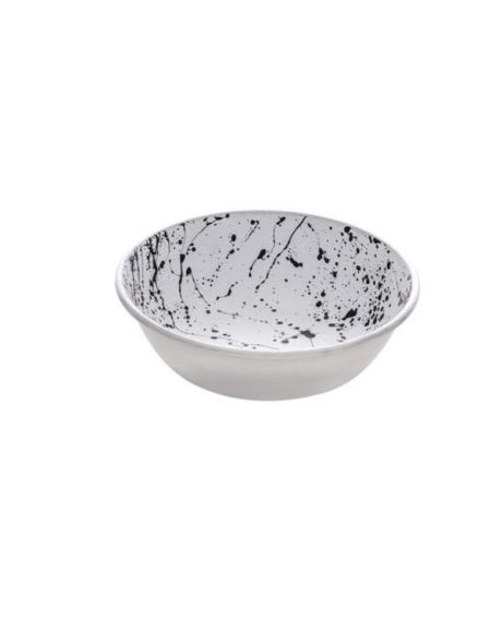 Comedouro/Bebedouro de aço inox Branco