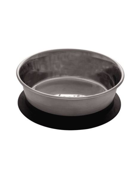 A Tigela com Ventosa de Aço Inoxidável Dogit