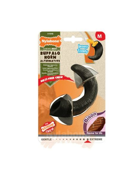 Osso Nylabone Chifre de Búfalo Extreme Chew