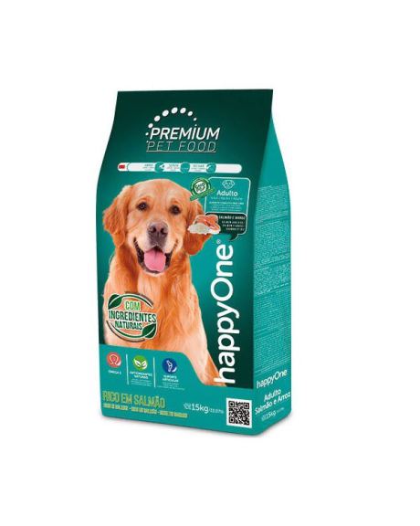 HappyOne Premium Adulto Salmão