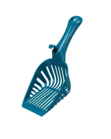 Pá para Litter com Gancho para Pendurar Azul