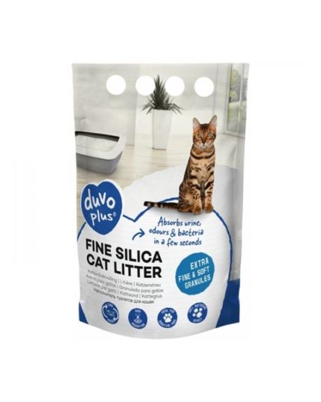 Duvo+ Areia Sílica Extra Fina Para Gato - 5 L
