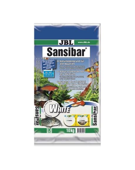 Substrato Sansibar White JBL 10kg
