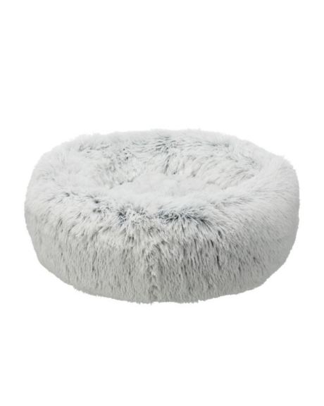 Cama Harvey Redonda Branco Preto