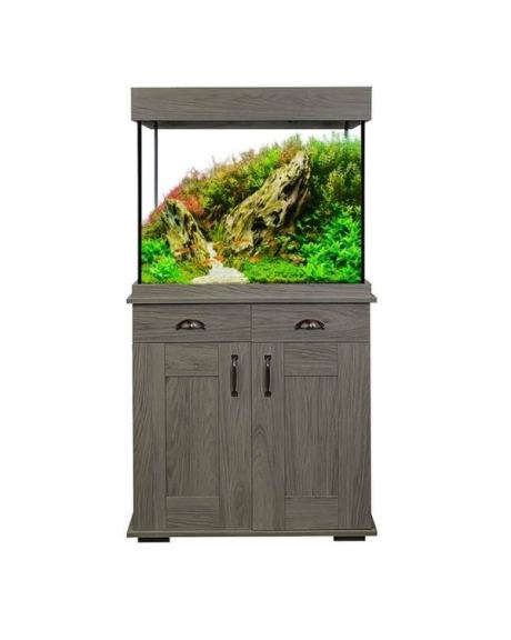 Kit Aquário Fluval Shaker Cinza 168L
