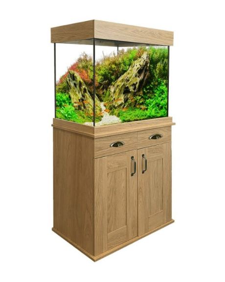 Kit Aquário Fluval Shaker Oak 168l
