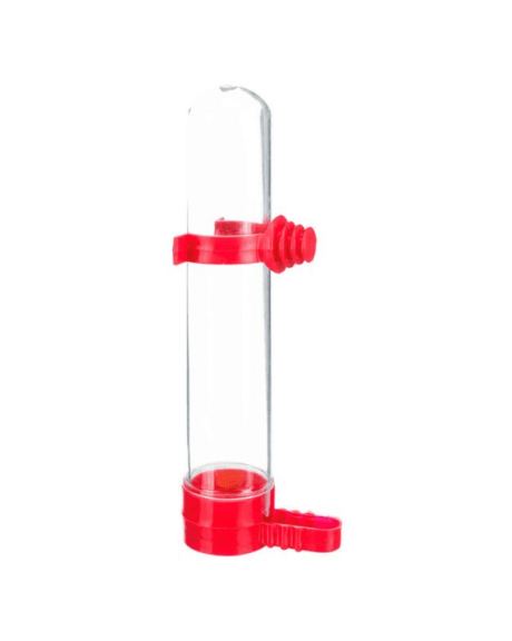 bebedouro para aves vermelho