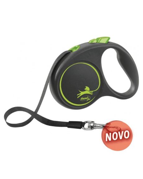 trela flexi desing verde