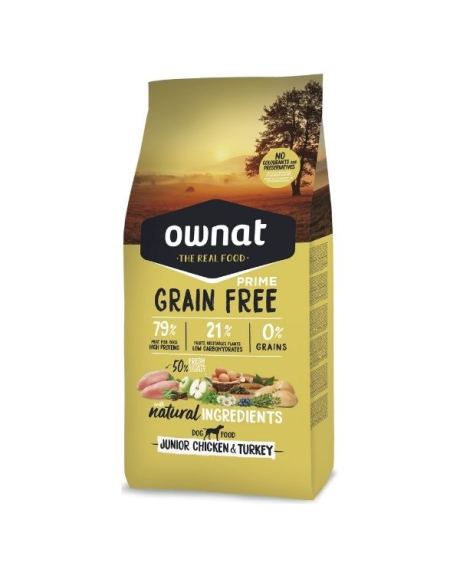 Ownat Grain Free Prime Junior Frango