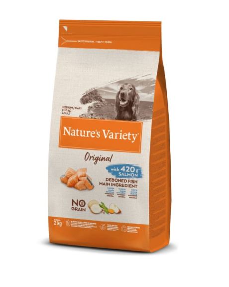 Nature´s Variety Original No Grain Medium/Maxi Salmão